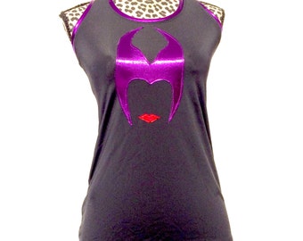 maleficent running shirt