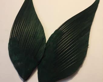 1940 's feathers feathers green millinery millinery