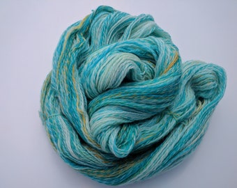Handspun superwash merino yarn 428 yds