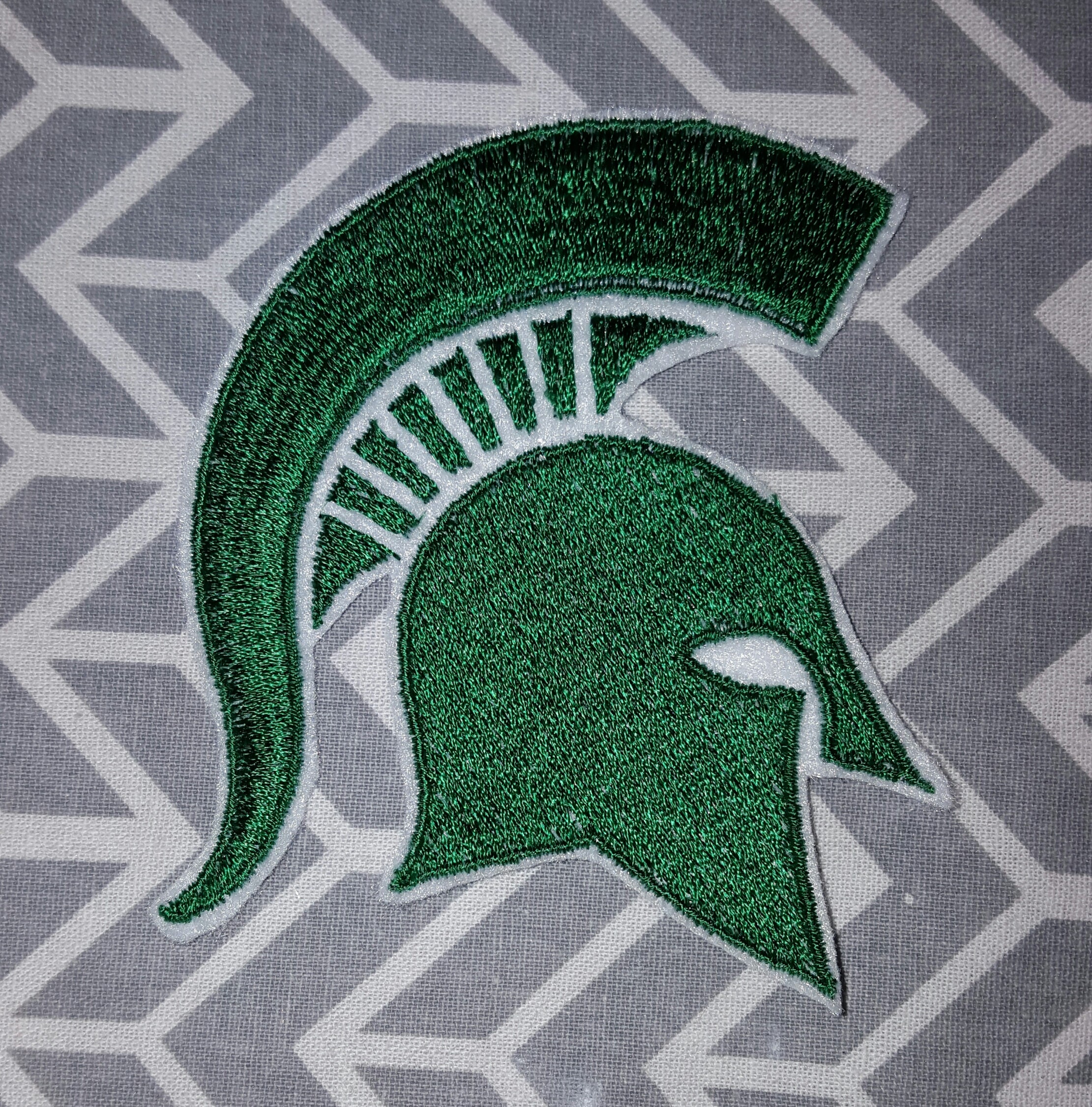Michigan State College Iron on No Sew Embroidered Patch Applique from ...