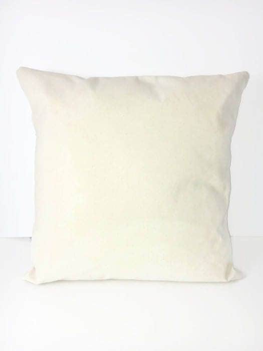 Blank Canvas pillow cover / HTV blanks / blank pillow cover