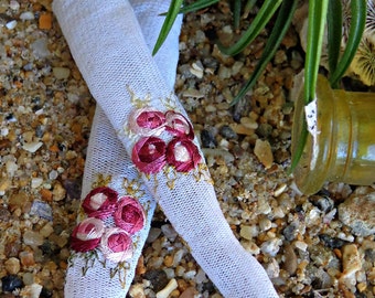 BLYTHE DOLL long stretch nylon stockings with Roses