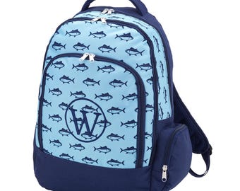 Finn Backpack - Boys - Monogrammed - Personalized - New Pattern - Make A Perfect Birthday or Easter Gift! Plain or Monogrammed!