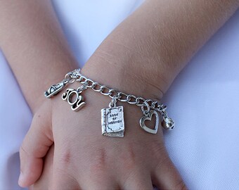 LDS Baptism Gift - Gift of the Holy Ghost Charm Bracelet