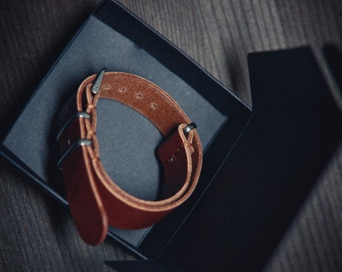 Horween Essex Leather Watch Strap 18/20/22mm