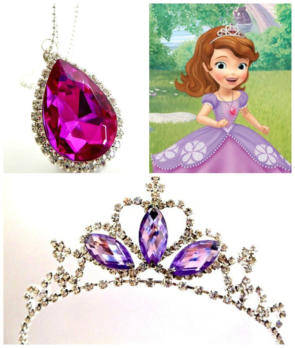 Sofia The first New Look Pink Amulet PRINCESS SOFIA Crown