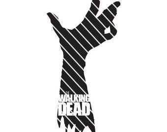 The Walking Dead Hand- SVG file