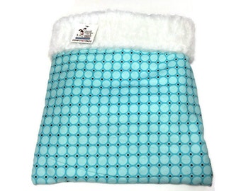 Blue Snuggle Sack, Cuddle Cup, Burrow Bag, Animal Sack, Guinea Pig Bed, Small Chihuahua Bed, Hedgehog Bedding, Snake House, Hamster Bedding