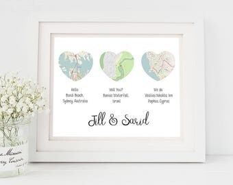 Husband anniversary gift, Anniversary gifts for boyfriend, 1st anniversary gift, paper anniversary gift for him, anniversary gifts for men