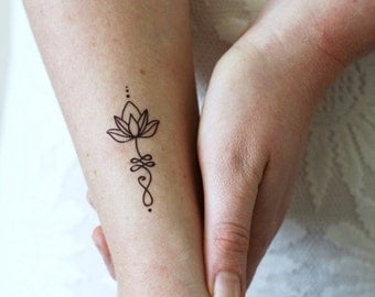 Einzigartige Artikel zum Thema lotus tattoos | Etsy