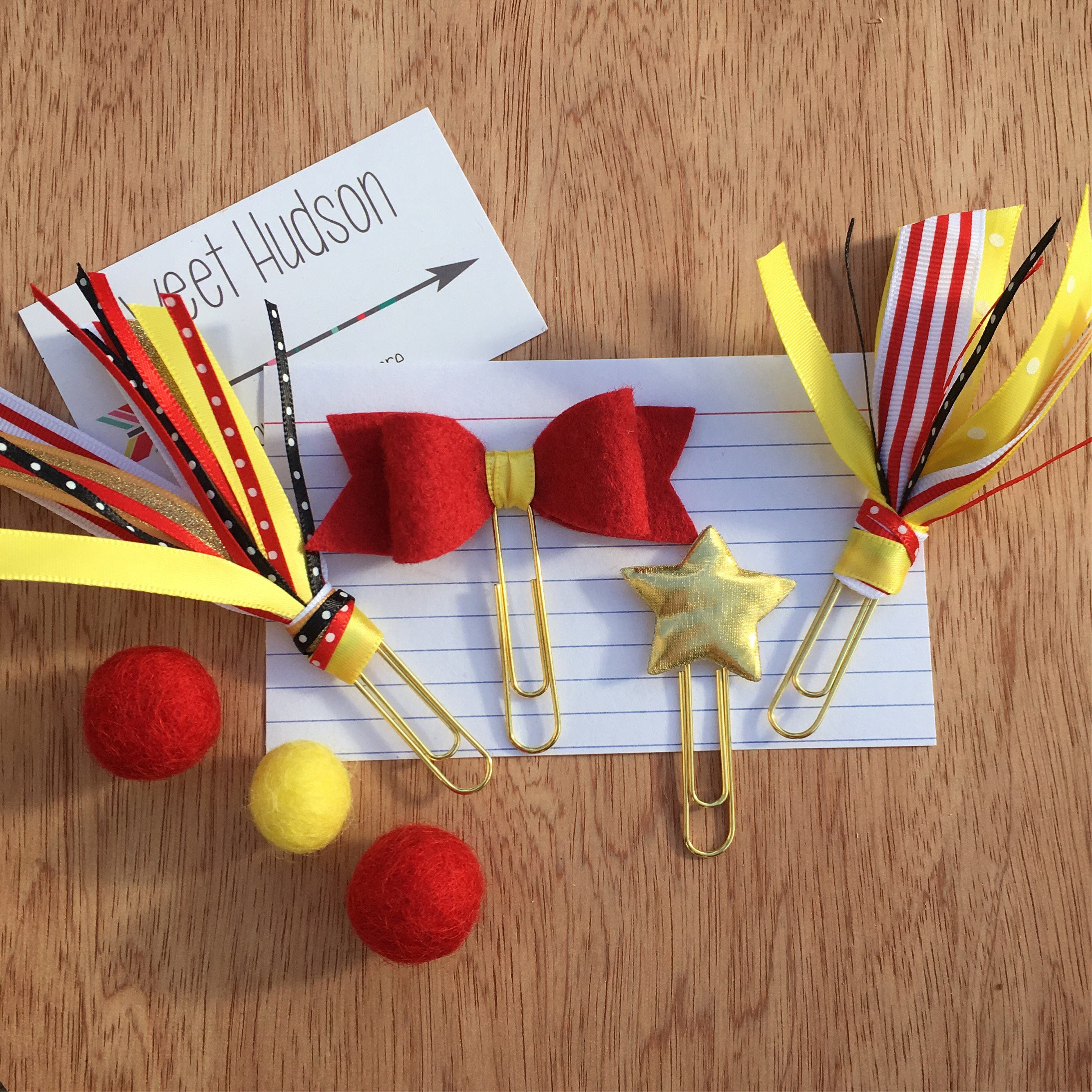 Paper clip planner accessories happy planner journaling