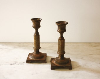 Pair of Brass Candlesticks