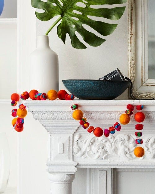 Make This: Bright, Boho Garland