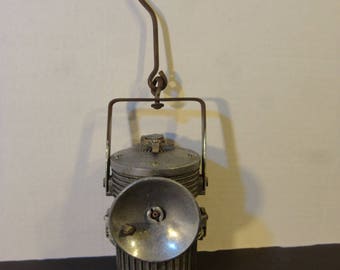 Old fashion coal Miner's lantern - Fred R, Belt Co. Chicago Ill. No. 7