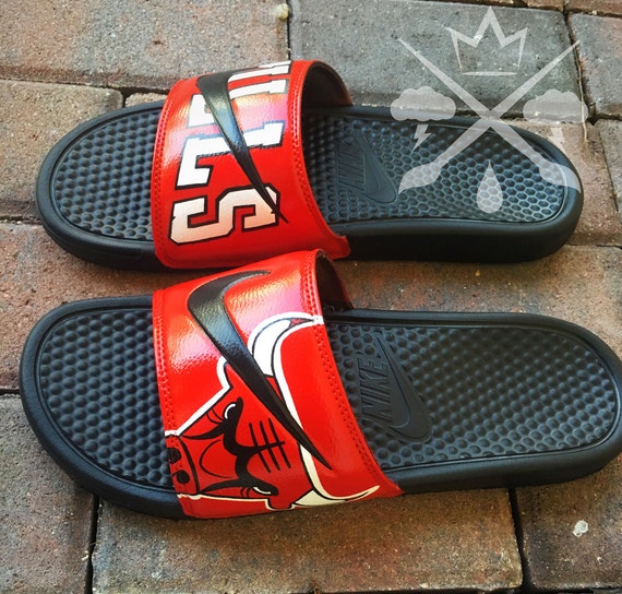 custom nike slides benassi