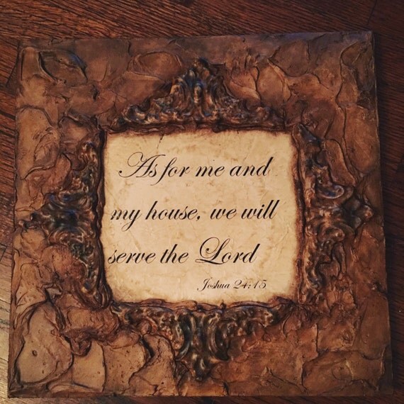 Bible Verse Wall Plaque