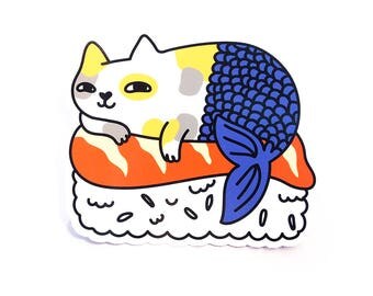Mercat Sushi Vinyl Sticker