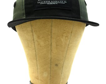 Color blocked 5 panel hat