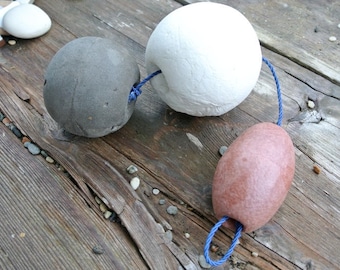 Fishing Net Floats, 3pcs, Beach Finds, Nautical Decor, Floater, Fishing Buoy, Art Supplies, Craft Supplies, Embellishments