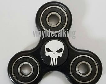 Skull fidget toy finger spinner