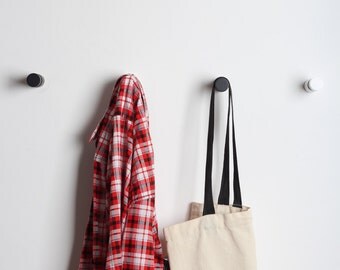 Wooden wall hooks set / coat rack / towel hooks / wall decor / clothes storage