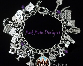 Pretty Little Liars Themed Charm Bracelet