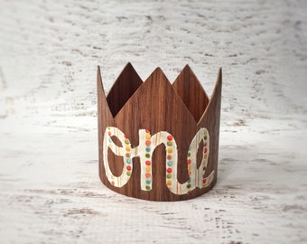 First Birthday Boy Crown- Boy 1st Birthday Hat, Smash Cake Crown, Cake Smash Outfit Boy, 1st Birthday Boy Outfit, Birthday Crown Boy