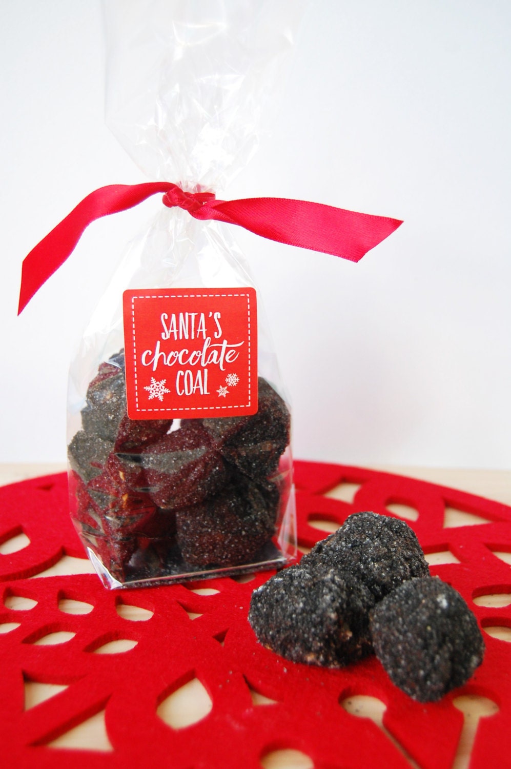 Santa's Chocolate Coal Christmas Stocking Filler by MeltingHouse
