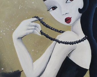 Geisha, original picture of María Mediodía
