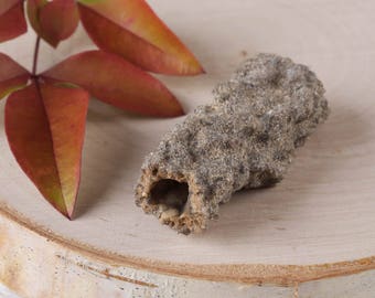 1 Small Fulgurite Lightning Strike Stone - Healing Stone, Healing Crystal, Reiki Jewelry, Reiki Healing Reiki Stone, Wire Wrap Jewelry E0398