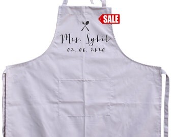 Custom Apron, Personalized Apron, Womens Apron, Mens Apron, Apron Men, Chef Apron, Apron woman, kitchen apron, monogrammed apron, apron