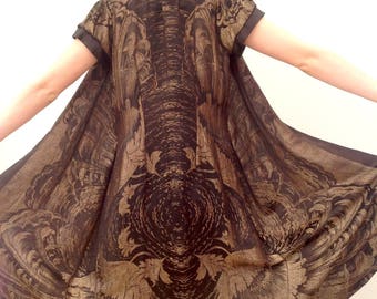Rare 1920s lamé coat Art Deco flapper antique