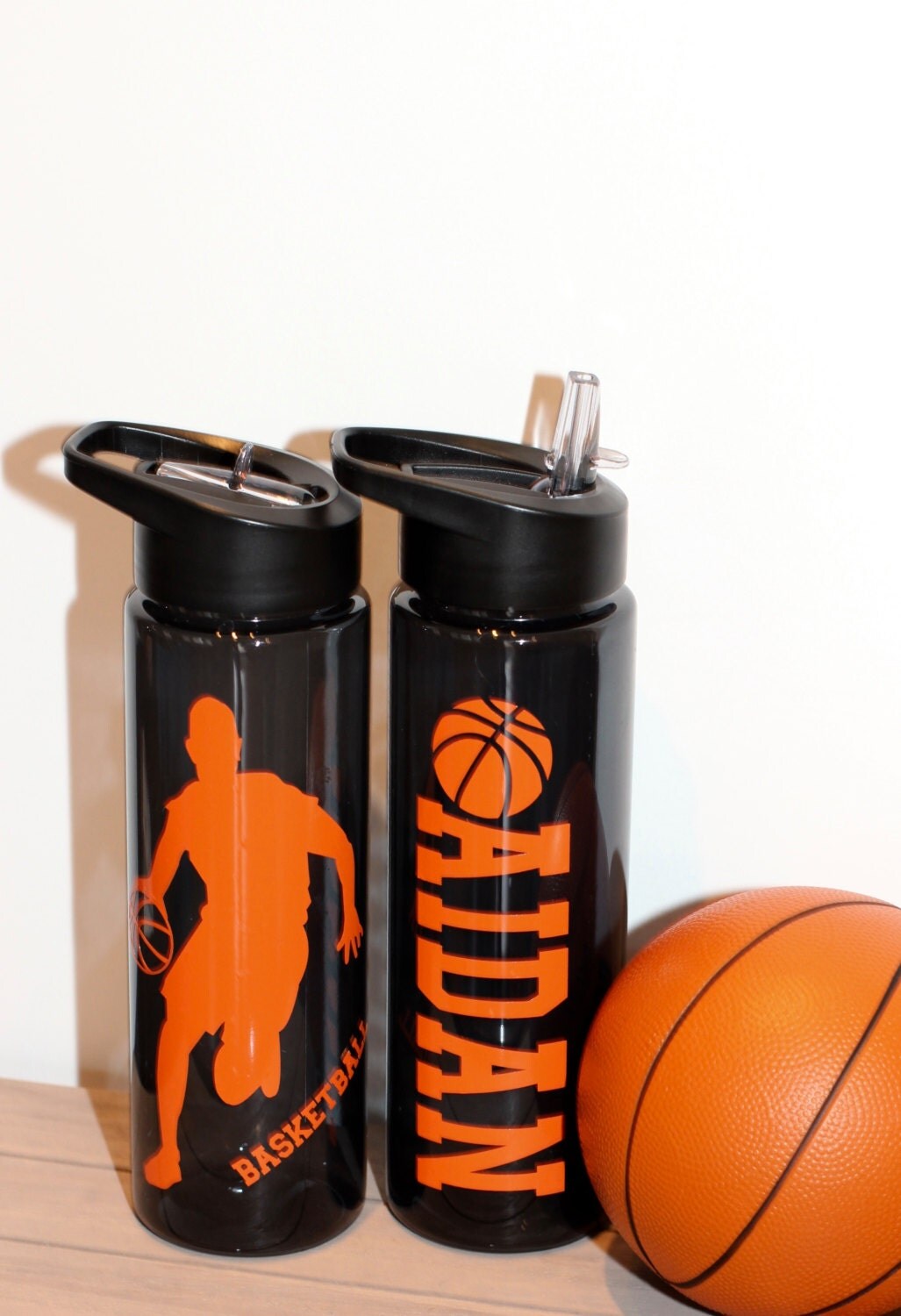 Personalized Basketball Water Bottle Boys