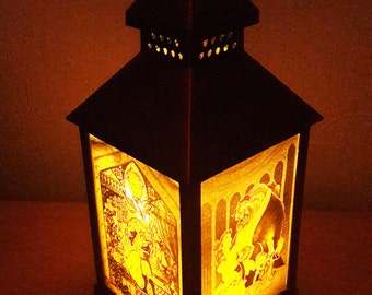 Disney Beauty and Beast Lantern