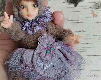 Mousy Babbie OOAK Art Doll by Julia Arts
