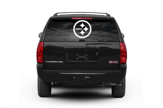 Vinyl Decal Sticker - Pittsburgh Steelers Decal for Windows, Cars, Laptops, Macbook, Yeti, Coolers, Mugs etc