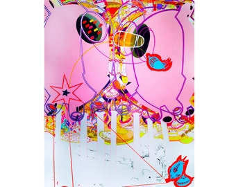 Tesseractory Factory by CJ Hungerman Limited Edition Signed and Numbered Art Print