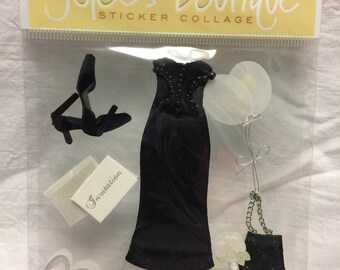 Jolee's Boutique Dimensional Prom Sticker, Prom Sticker, Evening Out Sticker, Fancy Sticker, Limo Sticker