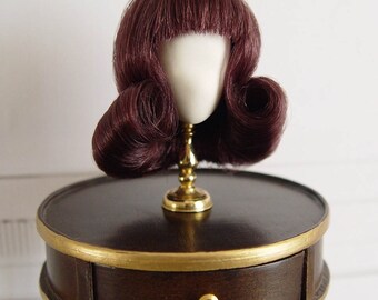 Handmade 100% fine European human hair wig “Malgosia" for Barbie, Silkstone, Fashion Royalty