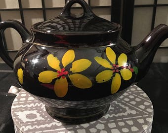 Vintage Brown Teapot Royal Canadian Art Pottery