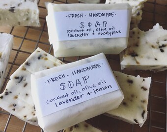 Vegan Lavender Lemon Soap