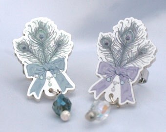 Pastel JEWEL FEATHER Ring