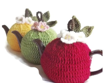 Pattern, Crochet Tea Cozy Pattern, 2 Cup Tea Cozy Pattern, Crochet Tea Cozy, PDF