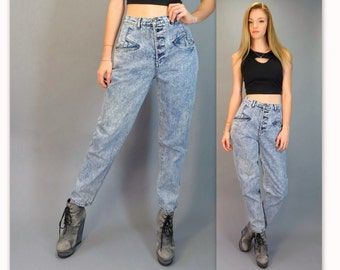 ultra high waisted mom jeans