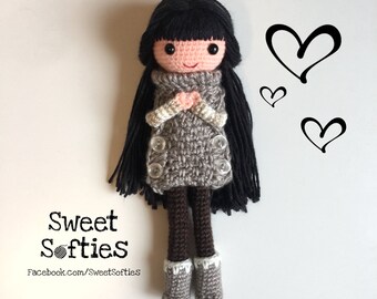 12 Slender Doll Base Amigurumi Crochet Pattern for by Sylemn
