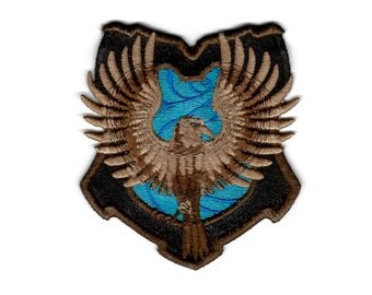 Harry Potter "Ravenclaw" Hogwarts House Crest Inspired - Embroidered Iron-on Patch