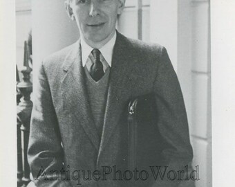 David Howarth British author vintage photo