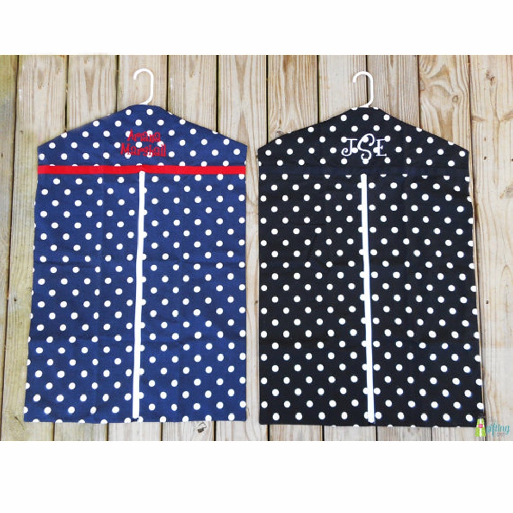 Monogrammed Garment Bag Personalized Garment Bag Hanging