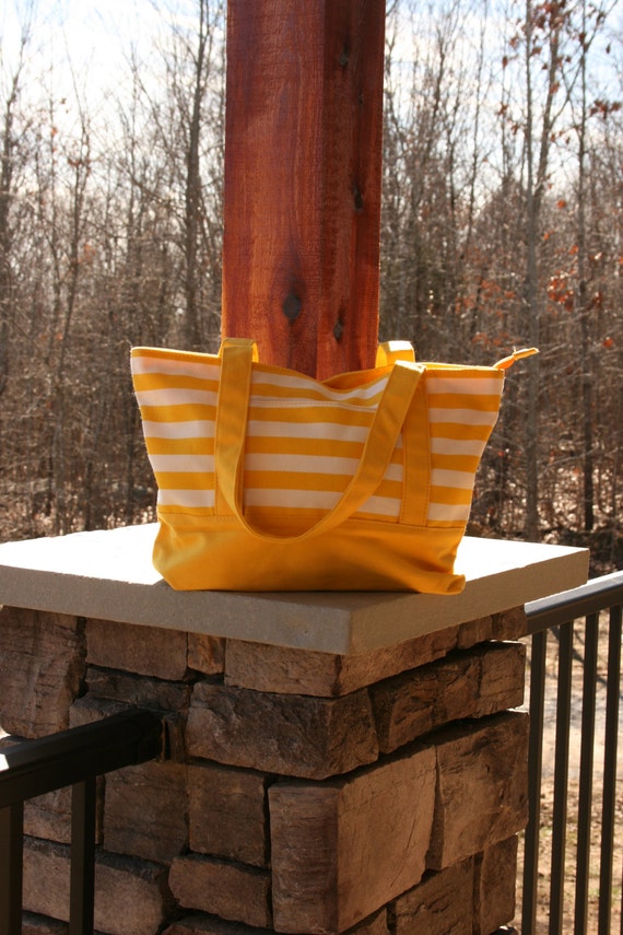 yellow beach bags