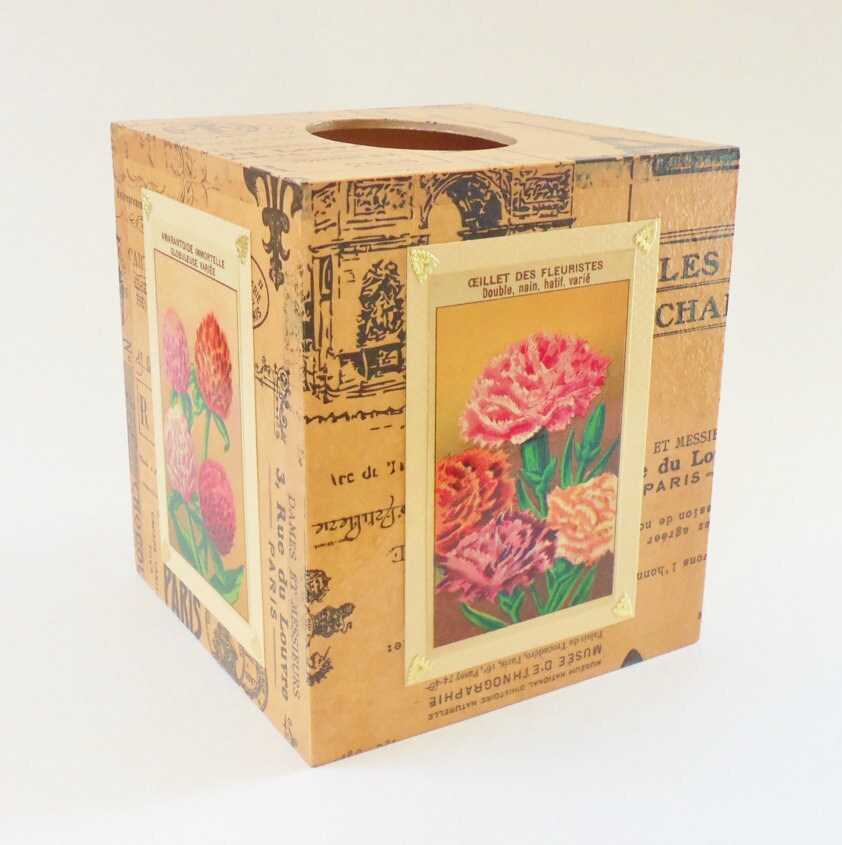 61 DECOUPAGE SEED BOX